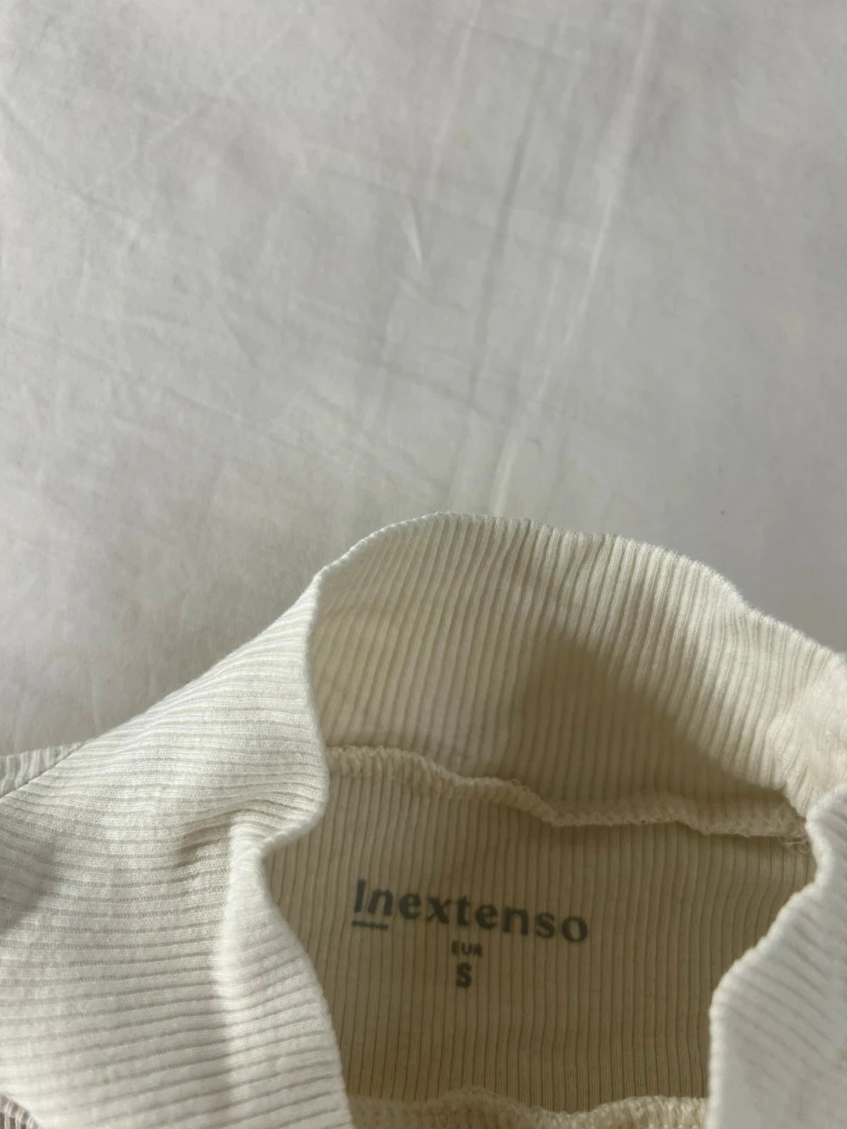 Creamy white long-sleeve blouse by In Extenso – photo 5
